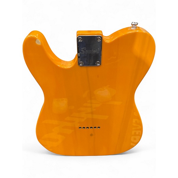 Used Squier Bullet Telecaster Butterscotch Blonde Solid Body Electric Guitar