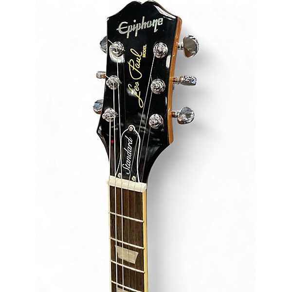 Used Epiphone Les Paul Standard 1960s Silvermist Solid Body Electric Guitar