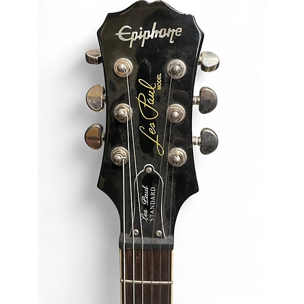 Used Epiphone Les Paul Standard black Solid Body Electric Guitar