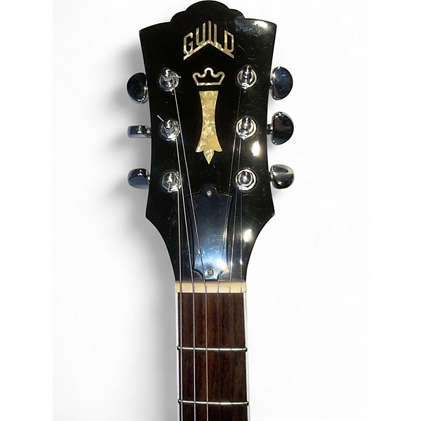 Used Guild SF3TPRMAH Mahogany Hollow Body Electric Guitar