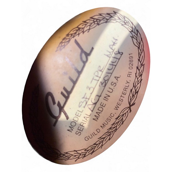 Used Guild SF3TPRMAH Mahogany Hollow Body Electric Guitar