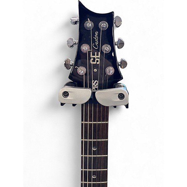 Used 2010s PRS SE Custom 22 Semi-Hollowbody Black Hollow Body Electric Guitar