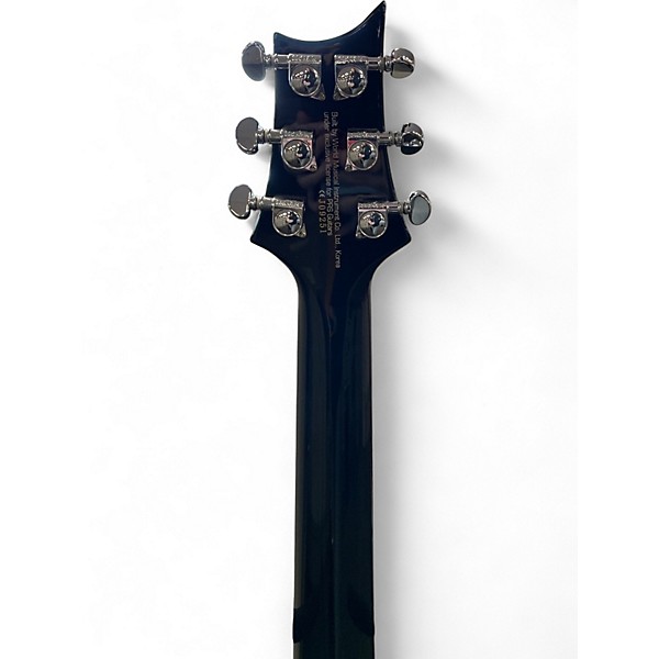 Used 2010s PRS SE Custom 22 Semi-Hollowbody Black Hollow Body Electric Guitar