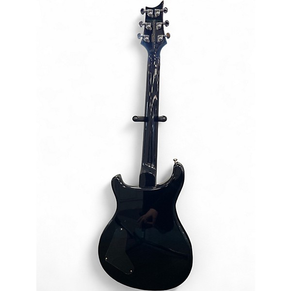 Used 2010s PRS SE Custom 22 Semi-Hollowbody Black Hollow Body Electric Guitar