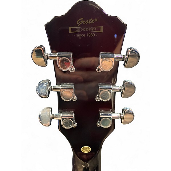 Used Grote HOLLOWBODY Amber Hollow Body Electric Guitar