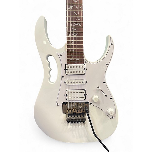 Used Ibanez JEMJR WHIYTE Solid Body Electric Guitar