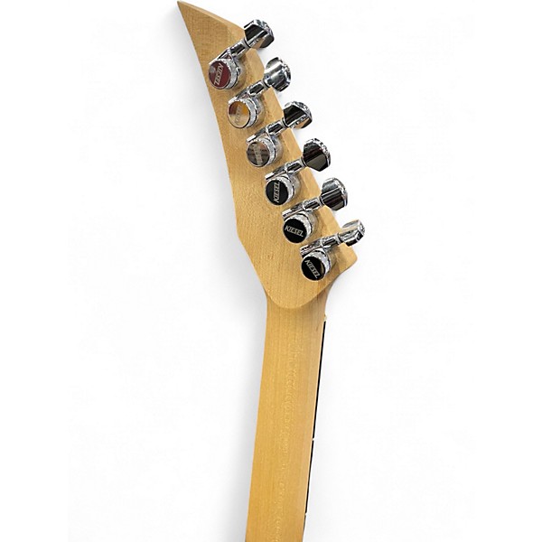 Used Kiesel THEOS TRANSPARENT AMBER Solid Body Electric Guitar