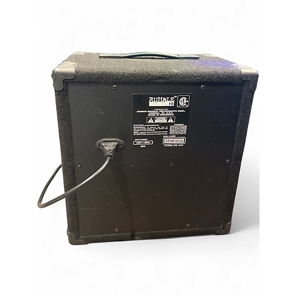 Used Fender Rumble 15 15W 1X8 Bass Combo Amp