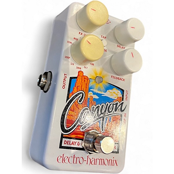 Used Electro-Harmonix Canyon Delay and Looper Effect Pedal