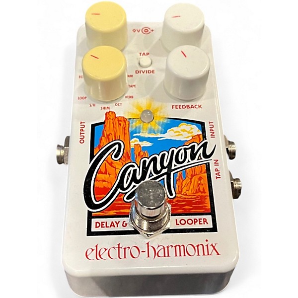Used Electro-Harmonix Canyon Delay and Looper Effect Pedal