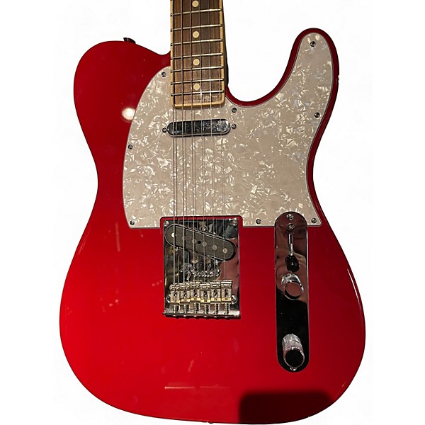 Used 2014 Fender American Standard Telecaster with Channel Bound Fingerboard Dakota Red Solid Body Electric Guitar