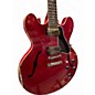 Used 2014 Gibson ES335 Memphis Chrome Red Hollow Body Electric Guitar