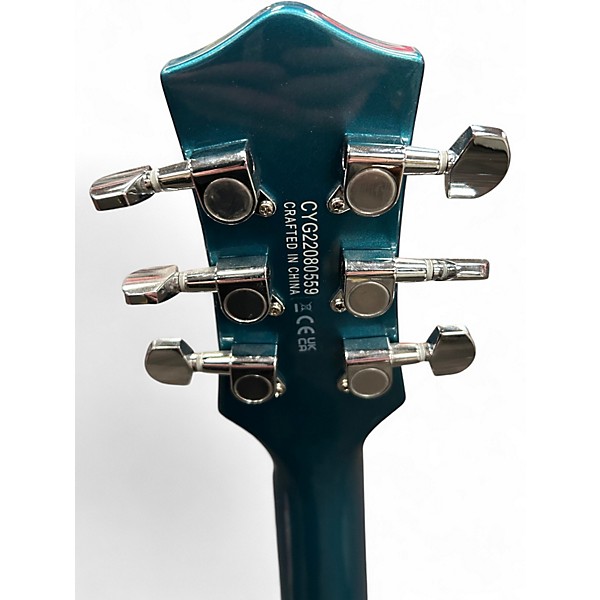 Used Gretsch Guitars G5222 Electromatic Double Jet BT Blue Solid Body Electric Guitar