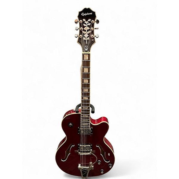 Used Epiphone Swingster Red Hollow Body Electric Guitar