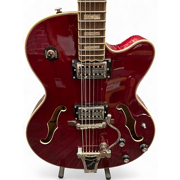 Used Epiphone Swingster Red Hollow Body Electric Guitar