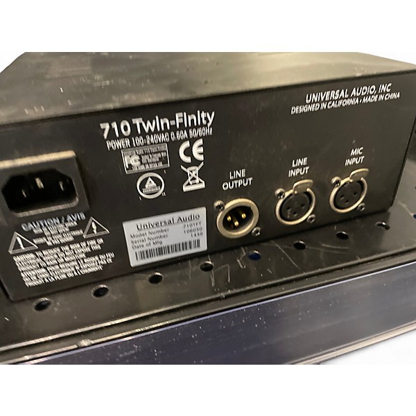 Used Universal Audio 710TF Microphone Preamp