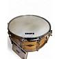 Used Craviotto 6X14 Maple Snare Natural Drum