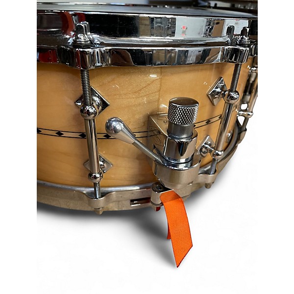 Used Craviotto 6X14 Maple Snare Natural Drum