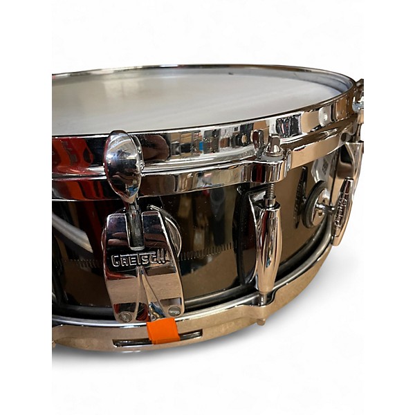 Used Gretsch Drums 5X14 Sold Steel Black Drum