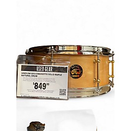 Used DW 5X13 Craviotto Solid Maple Natural Drum