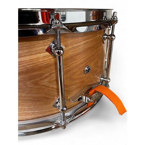 Used Craviotto 6.5X14 Red Birch Natural Drum