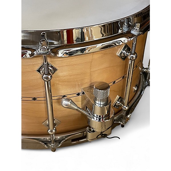 Used Craviotto 7X14 Maple Natural Drum