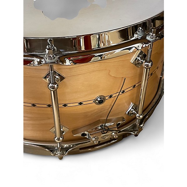Used Craviotto 7X14 Maple Natural Drum
