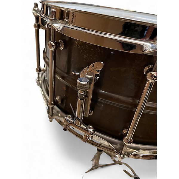 Used Joyful Noise 6.5X14 Studio Line Bronze Worn Natural Drum