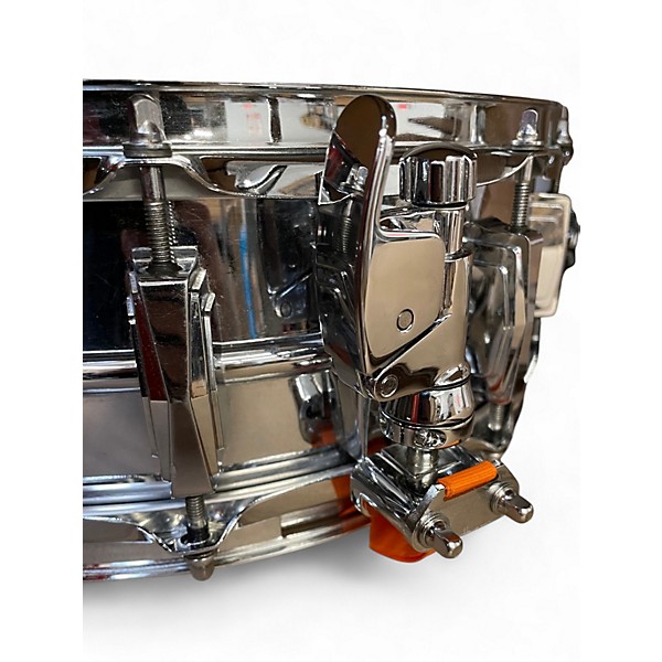Used Ludwig 5X14 Supraphonic Snare Chrome Drum