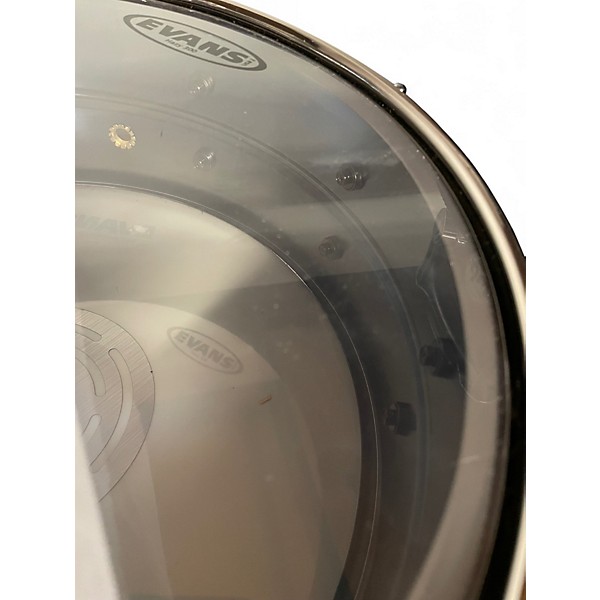 Used TAMA 5.5X14 Kenny Aronoff Signature Snare Black and Yellow Drum