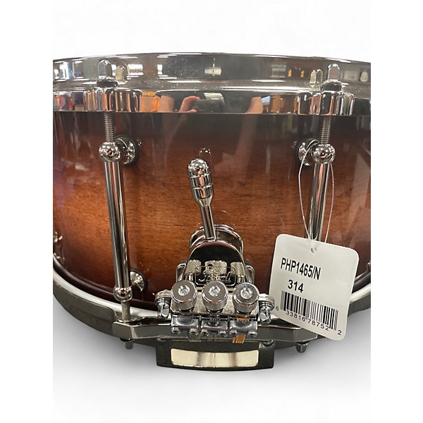 Used Pearl 14in PHILHARMONIC 14X6.5IN 2 Color Sunburst Drum