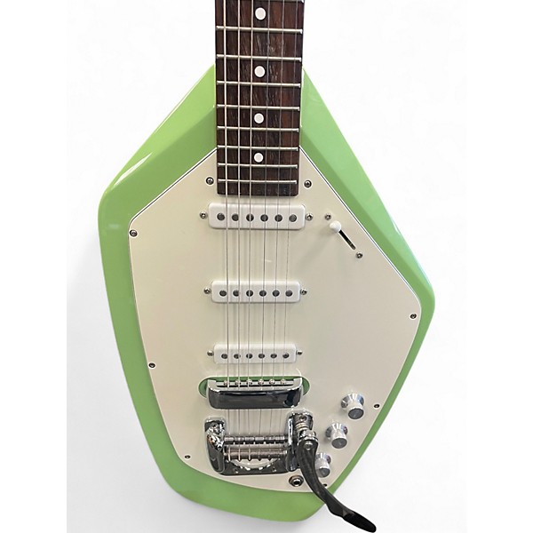 Used VOX Phantom Seafoam Green Solid Body Electric Guitar