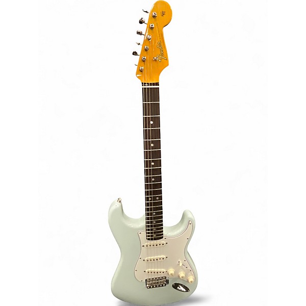 Used Fender American Vintage II 1965 Sonic Blue Solid Body Electric Guitar