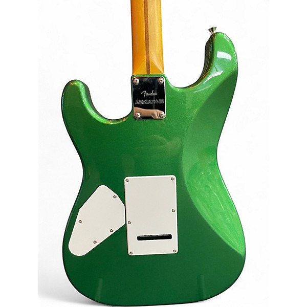 Used Fender Aerodyne Special Stratocaster HSS Speed Green Metallic Solid Body Electric Guitar
