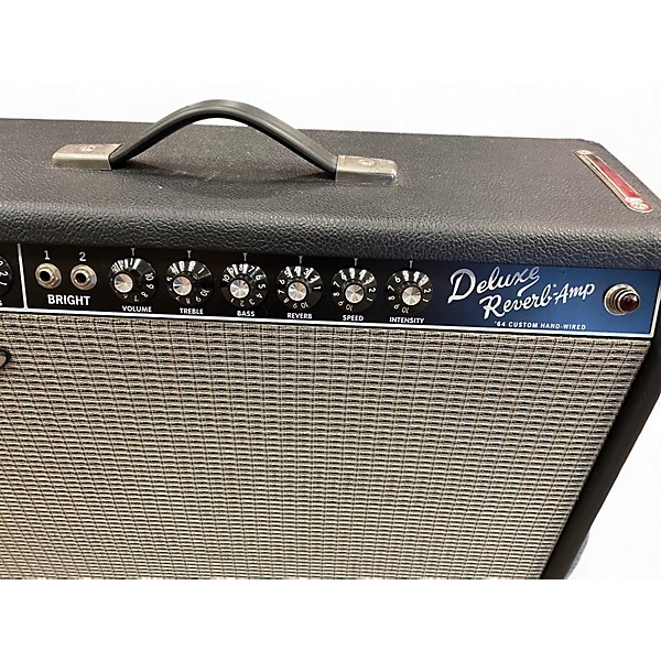 Used Fender '64 Custom Hand-Wired Deluxe Reverb Tube Guitar Combo Amp