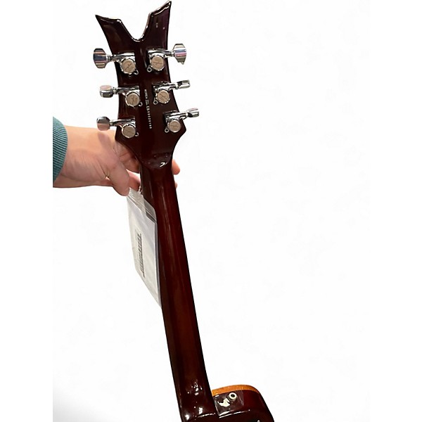 Used Dean Soltero Spalted Natural Solid Body Electric Guitar