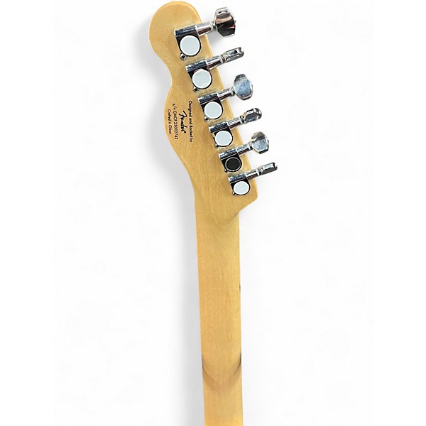 Used Squier Telecaster Black Solid Body Electric Guitar