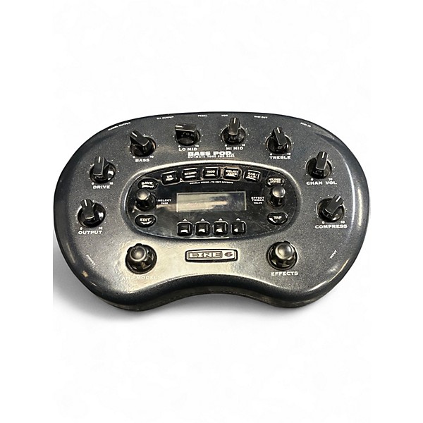 Used Line 6 bass pod Bass Effect Pedal