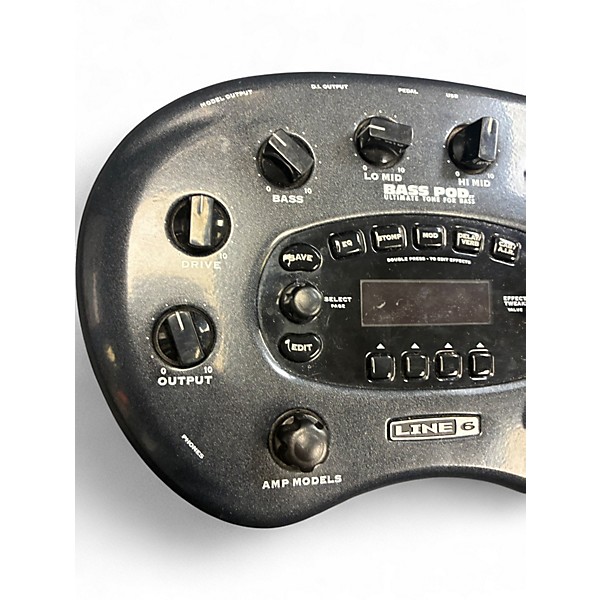 Used Line 6 bass pod Bass Effect Pedal