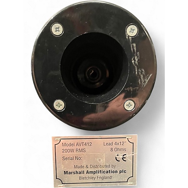 Used Marshall avt 412a Guitar Cabinet