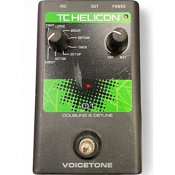 Used TC Helicon VOICETONE D1 Vocal Processor