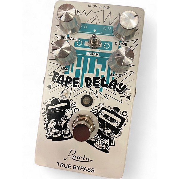 Used Rowin TAPE DELAY Effect Pedal
