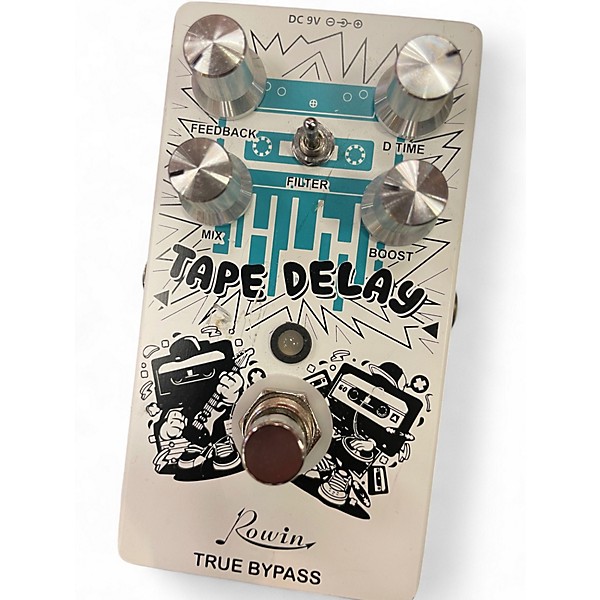 Used Rowin TAPE DELAY Effect Pedal