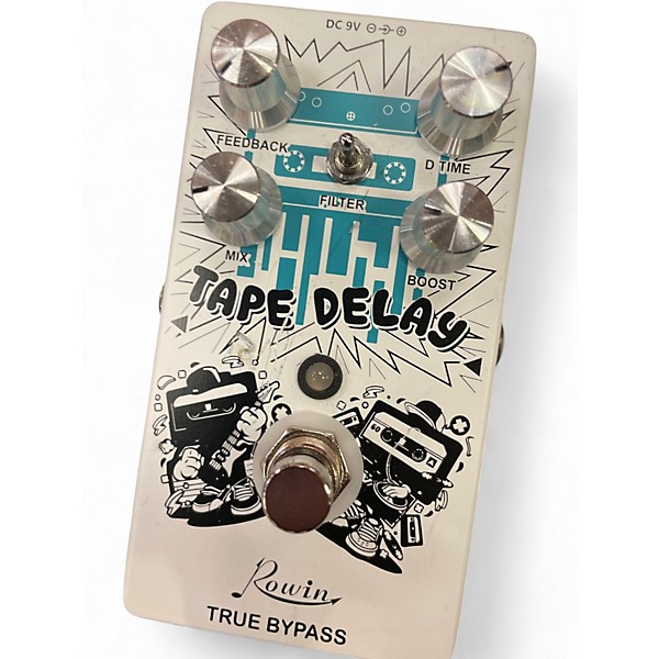 Used Rowin TAPE DELAY Effect Pedal