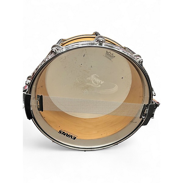 Used Pearl 6.5X14 maple steel free floating  Natural Drum