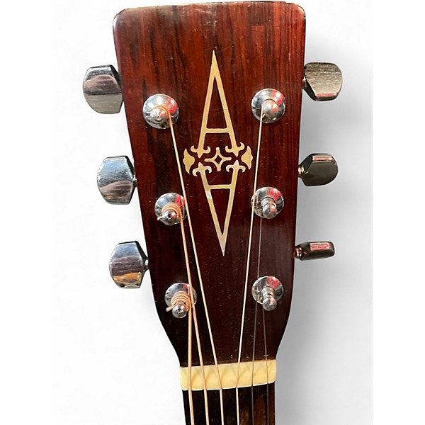 Vintage 1980s Alvarez 5059 Natural Acoustic Guitar
