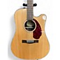 Used Fender CD140SCE Brown Acoustic Electric Guitar
