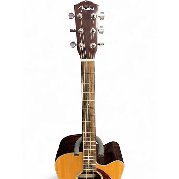 Used Fender CD140SCE Brown Acoustic Electric Guitar