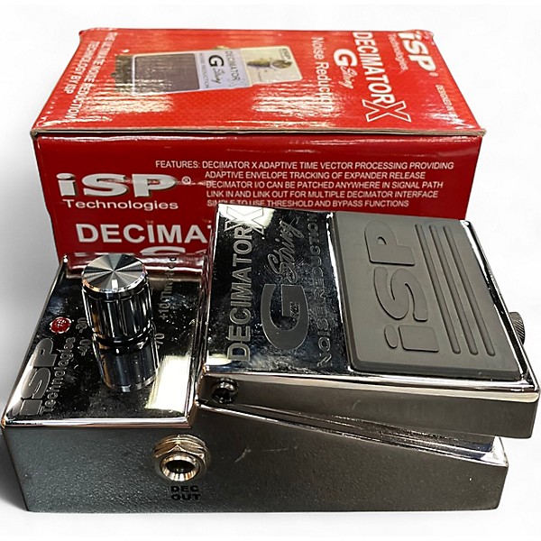 Used Isp Technologies Decimator G String Noise Reduction Effect Pedal