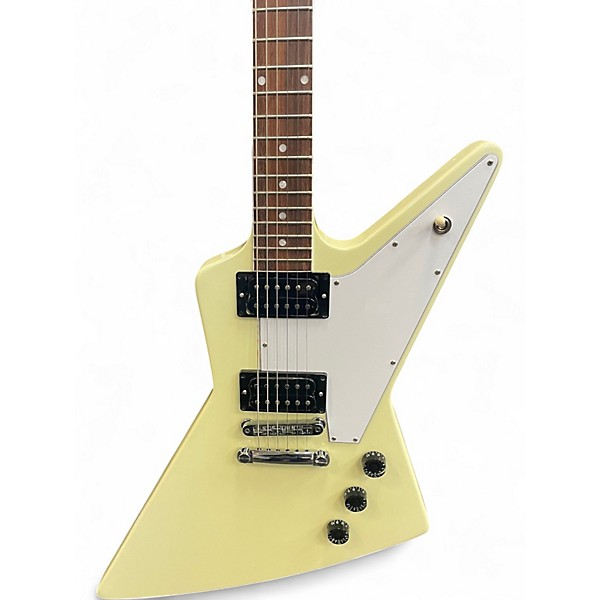 Used Gibson 70S EXPLORER Classic White Solid Body Electric Guitar
